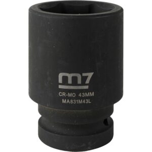 M7 Deep Impact Socket 1in Dr. 43mm