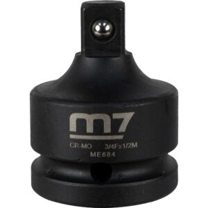 M7 Impact Adaptor 3/4in (F) x 1/2in (M) - Locking Ball Type