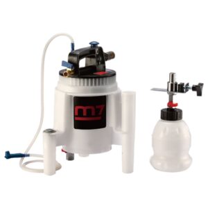 M7 Pneumatic Brake Fluid Extractor (2L) And Refill (1L) Kit