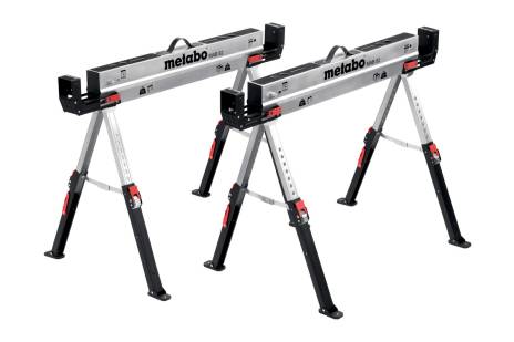 Metabo 2Pc Mobile Trestle Foldable Set