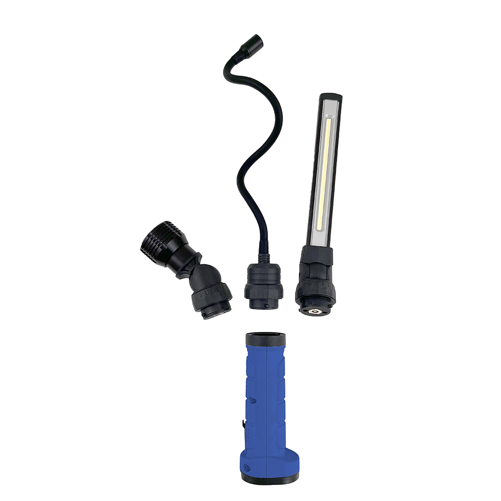 GrizzlyPRO 2-in-1 Quick Change LED Rechargeable Work Light Kit - Image 2