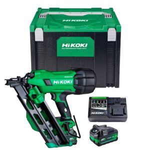 HiKOKI 18V Gasless 90mm Framing Nailer Kit