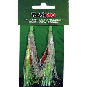 TacklePro Flashy Octopus Assist Hook - Lumo Glow - 2pc