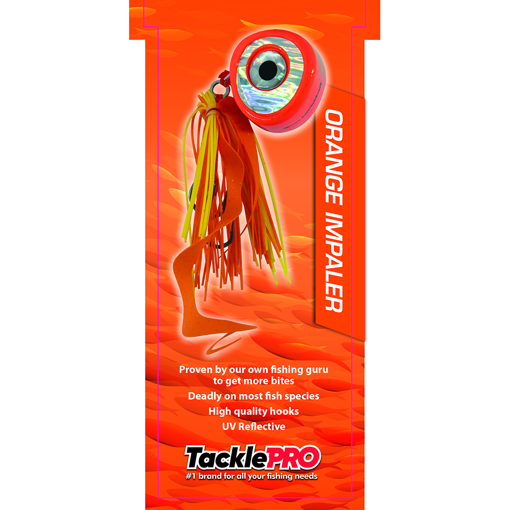 TacklePro Kabura Lure 80gm - Orange Impaler