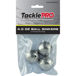 TacklePro Ball Sinker 4.0oz - 3pc