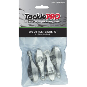 TacklePro Reef Sinker 3.0oz - 4pc