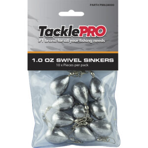 TacklePro Swivel Sinker 1.0oz - 10pc