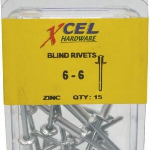 Prepax Aluminium Rivets 15-pce 73AS6-6