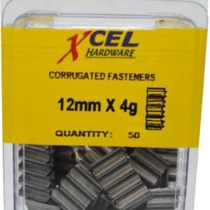Prepax Corrugated Fasteners 50-pce 12mm x 4