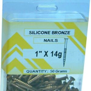 Prepax Silicone Bronze Nails 50gm 20mm x 16g