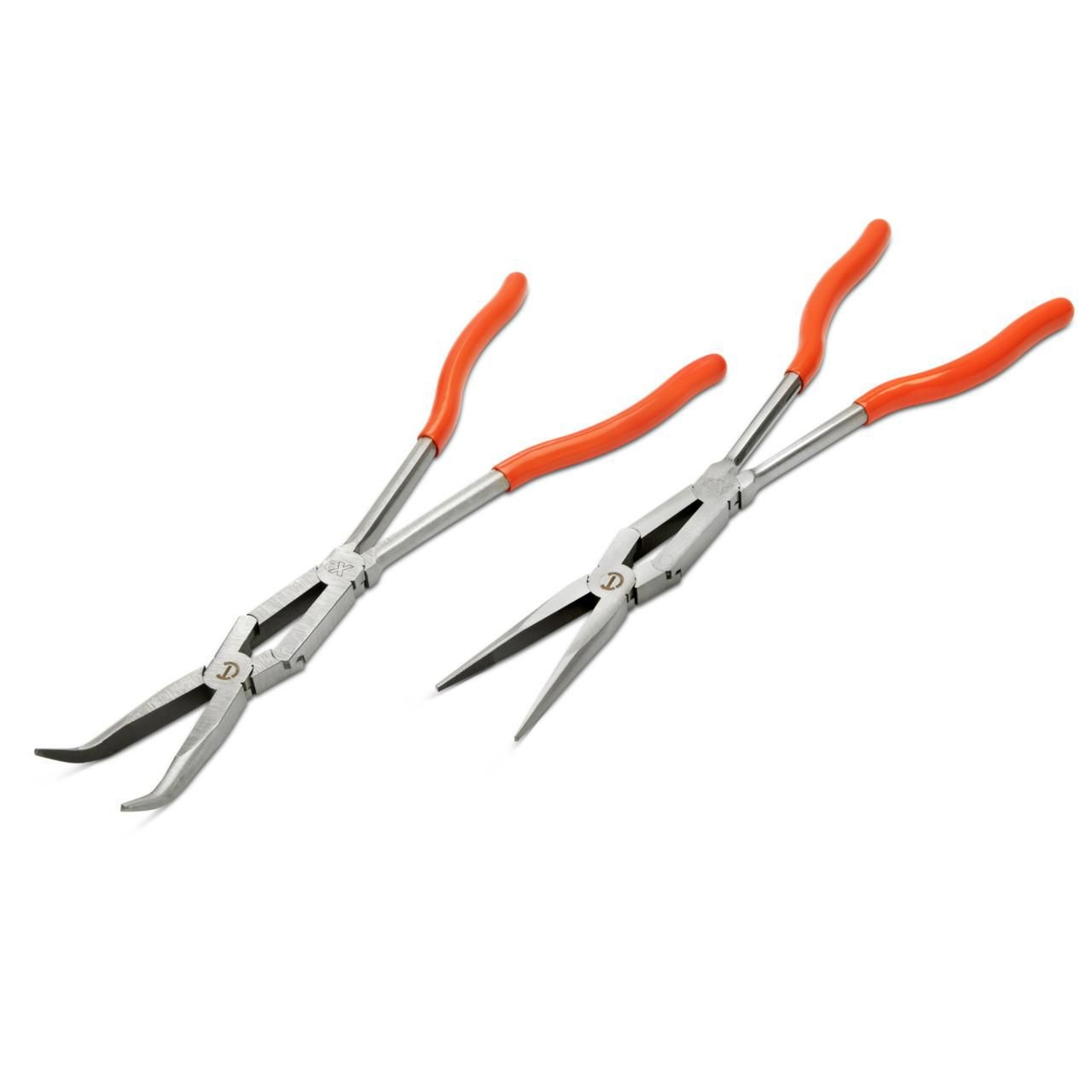 Crescent 2Pc X2™ Straight & Bent Long Nose Dipped Plier Set