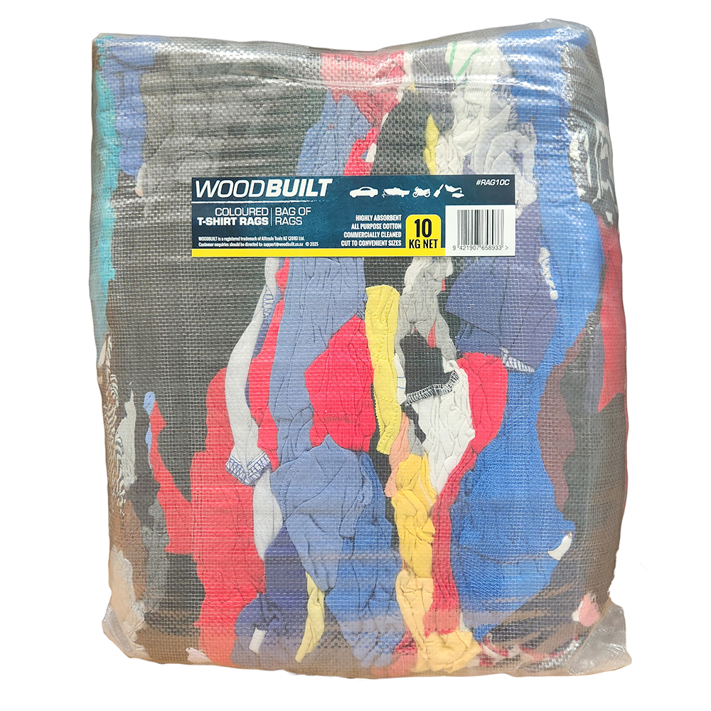 Woodbuilt Bag Of Rags Coloured 10Kg
