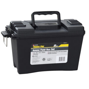 Trades Pro Ammo Utility Field Box 2pk Set 5.2L