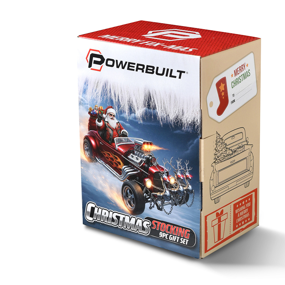 Powerbuilt Christmas Stocking 9pc Gift Set - Image 3