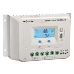 PROJECTA SOLAR CONTROLLER 12/24V 60A 4 STAGE