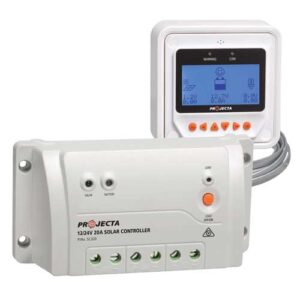 PROJECTA SOLAR CONTROLLER 12/24V 20A WITH REMOTE