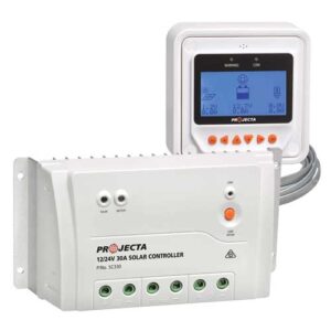 PROJECTA SOLAR CONTROLLER 12/24V 30A WITH REMOTE