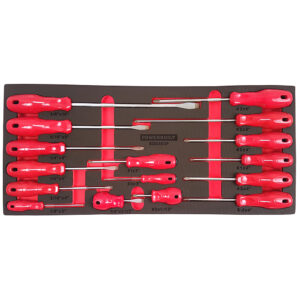 17pc Screwdriver Tray