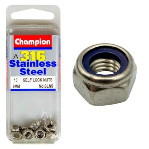 Champion 316/A4 M5 Self Locking Nut (C)