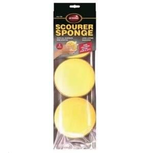 Autosol Scourer Sponge 3-pk