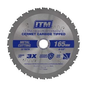 ITM 150mm Metal Cutting Blade Cermet Carbide Tipped 32T
