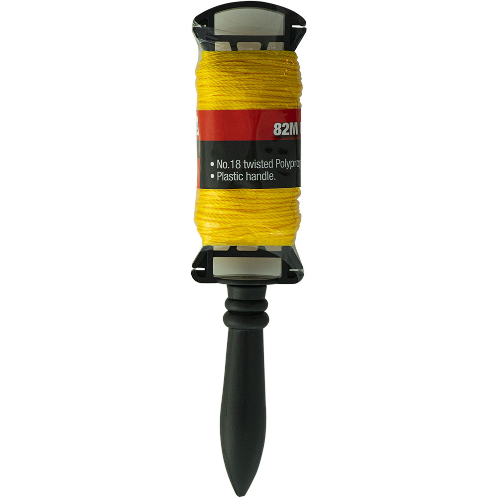 String Line Orange Fluro 82m