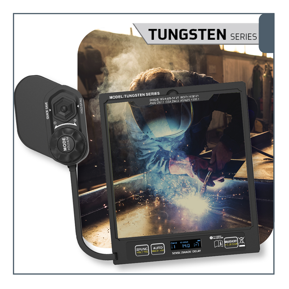 Weldsafe Welding Helmet Tungsten Dark Knight - Image 2