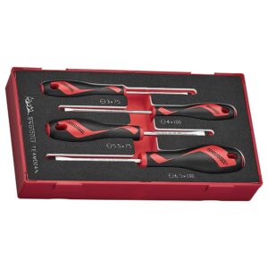 Teng 4pc Screwdriver Set Flat