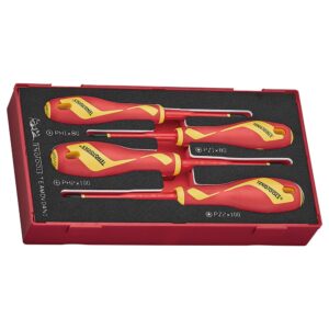 Teng 4pc Screwdriver Set Insulated PH/PZ