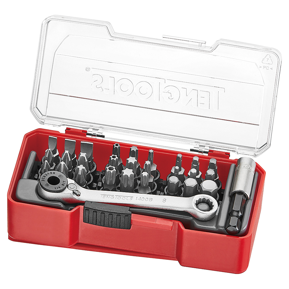 Teng 29pc Bits Set (Flat-PH-PZ-TX-TPX-HEX-ROB)