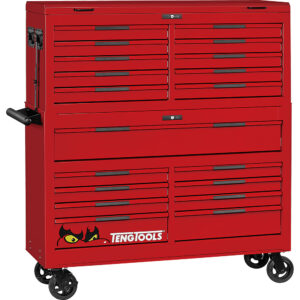 Teng 1295pc Pro35 53in Monster Stack Tool Kit - Red
