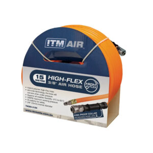 Itm Air Hose 10mm (3/8in) x 15M Hybrid Polymer w/ Fittings