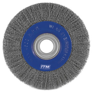 ITM Crimp Wire Wheel Brush Steel 200 x 20mm