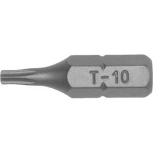 Teng 3Pc 1/4in Hex TPX40 Bit x 25mm (L)