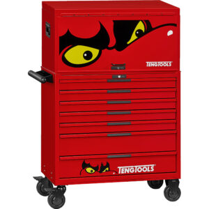 Teng Pro35 37in Stack Tool Storage 12 Drawers Red