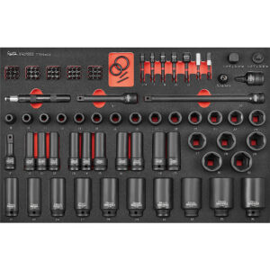 Teng 103pc 1/2in Square Drive Impact Socket Set