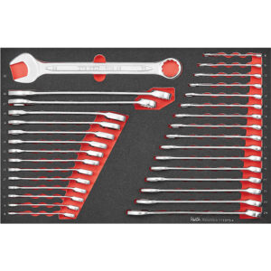 Teng 31pc Metric Combination & Ratcheting Spanner Set