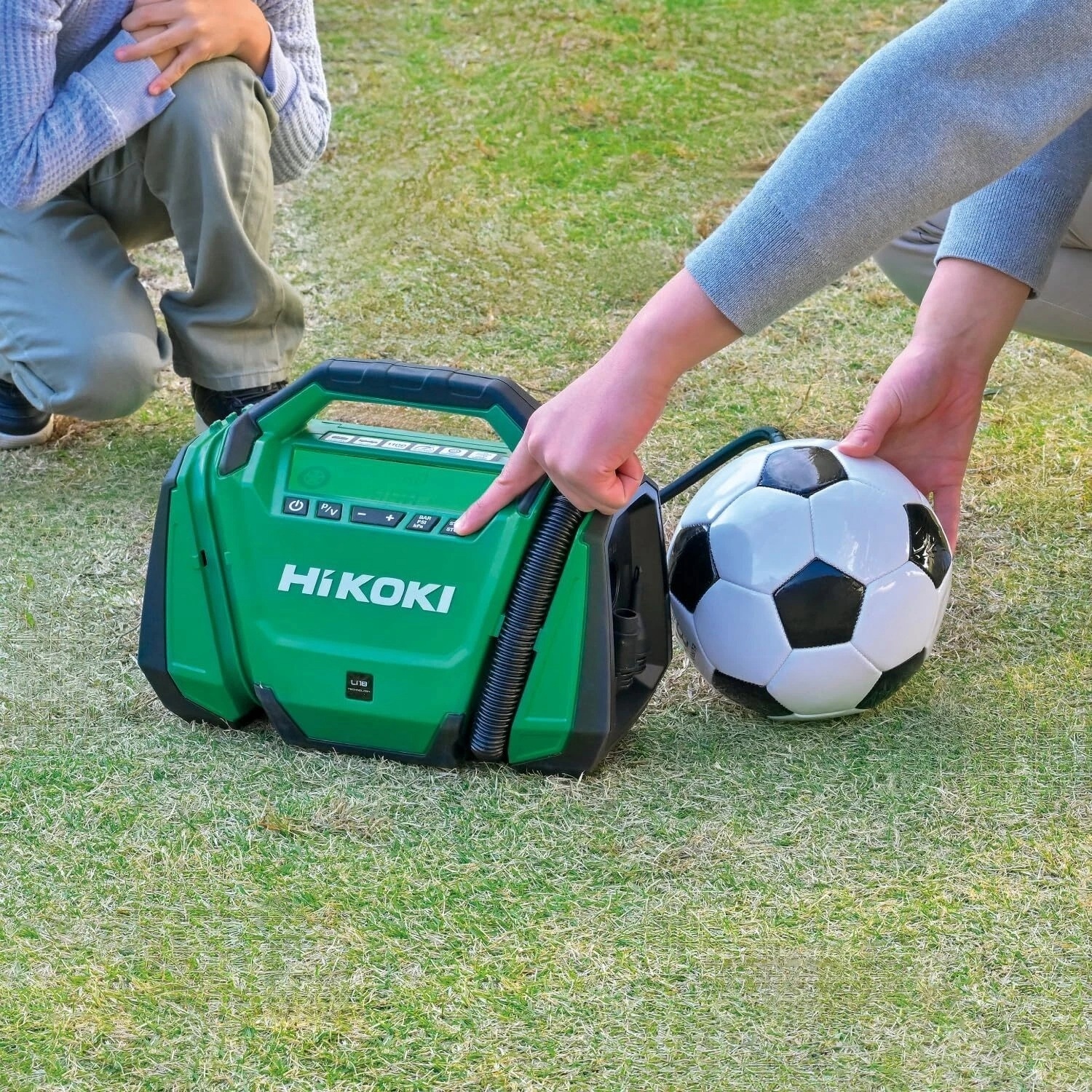 HiKOKI 18V Cordless Dual Function Inflator - Bare Tool - Image 4