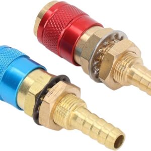 Quick Connector 6mm Blue