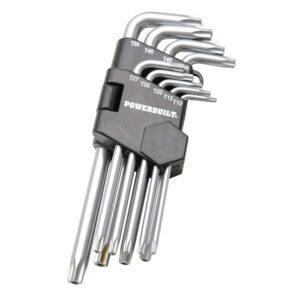 9pc Tamper Proof Torx Key Set