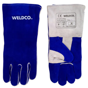 Weldco Premium Welding Gloves – BLUE