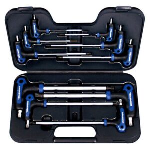AmPro T-Handle Star Wrench Set 10pc - Star (T10