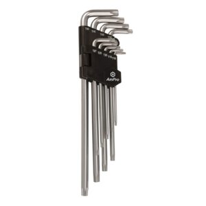 AmPro Star Hex Key Set 9pc T10-T50