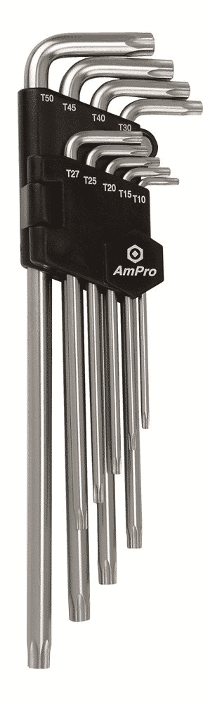 AmPro Star Hex Key Set 9pc T10-T50