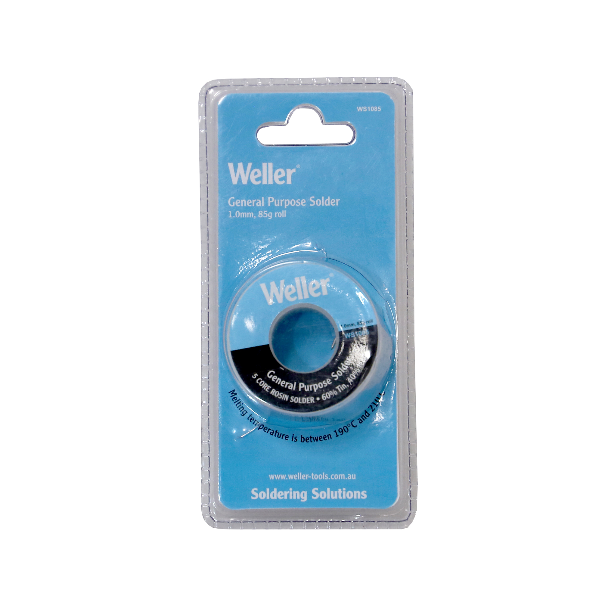 Weller 1.0mm General Purpose Rosin Core Solder - 85g