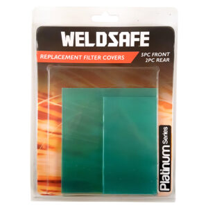 Welding Helmet Replacement Filter Covers Set - Platinum