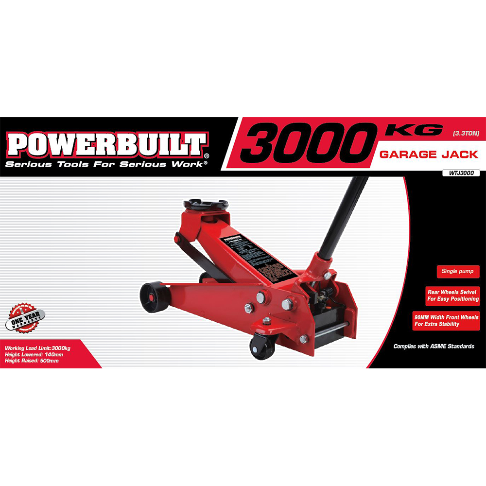 3.3 Ton / 3000kg Garage Jack - Image 2