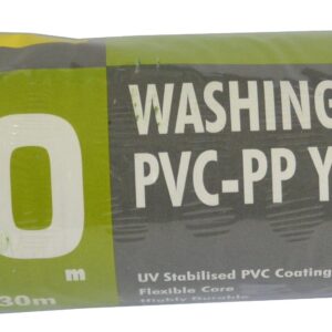 Xcel Clothes Line Poly/Plastic Coated 5mm Red 30m