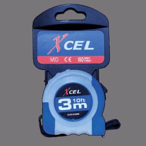 Xcel Tape Measure ABS Case - Metric/Imperial 3m/10ft
