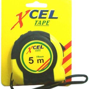 Xcel Tape Measure Blue/Grey ABS Case 25mm Blade - Metric/Imperial 8m/26ft